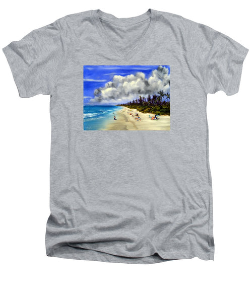 Naples Beach Naples Florida - Men's V-Neck T-Shirt