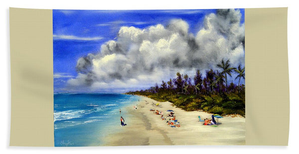 Naples Beach Naples Florida - Beach Towel