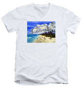 Naples Beach Naples Florida - Men's V-Neck T-Shirt