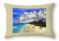Naples Beach Naples Florida - Throw Pillow