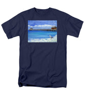 Naples Pier Naples Florida - Men's T-Shirt  (Regular Fit)