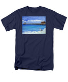Naples Pier Naples Florida - Men's T-Shirt  (Regular Fit)