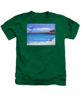 Naples Pier Naples Florida - Kids T-Shirt