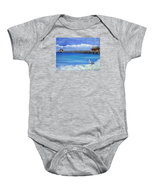 Naples Pier Naples Florida - Baby Onesie