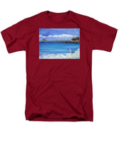 Naples Pier Naples Florida - Men's T-Shirt  (Regular Fit)