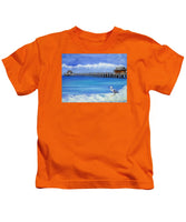 Naples Pier Naples Florida - Kids T-Shirt