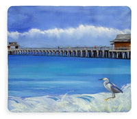 Naples Pier Naples Florida - Blanket