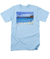 Naples Pier Naples Florida - Men's T-Shirt  (Regular Fit)