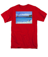 Naples Pier Naples Florida - Men's T-Shirt  (Regular Fit)