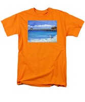 Naples Pier Naples Florida - Men's T-Shirt  (Regular Fit)