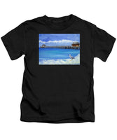 Naples Pier Naples Florida - Kids T-Shirt