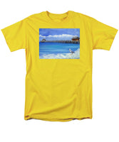 Naples Pier Naples Florida - Men's T-Shirt  (Regular Fit)