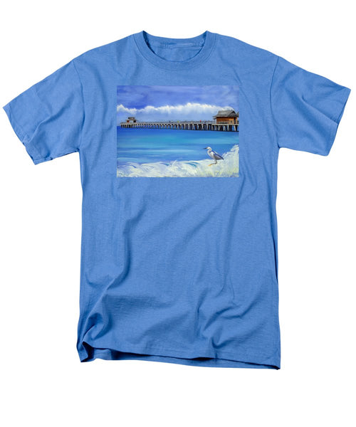 Naples Pier Naples Florida - Men's T-Shirt  (Regular Fit)