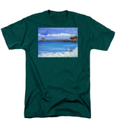 Naples Pier Naples Florida - Men's T-Shirt  (Regular Fit)