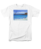 Naples Pier Naples Florida - Men's T-Shirt  (Regular Fit)