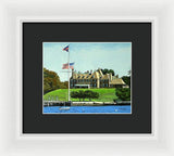 New York Yacht Club Newport Rhode Island - Framed Print