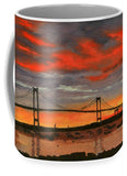 Newport Bridge Newport Rhode Island - Mug