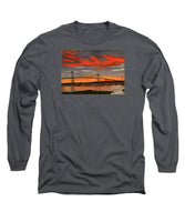 Newport Bridge Newport Rhode Island - Long Sleeve T-Shirt