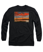 Newport Bridge Newport Rhode Island - Long Sleeve T-Shirt