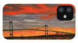 Newport Bridge Newport Rhode Island - Phone Case
