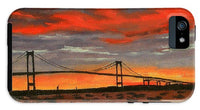 Newport Bridge Newport Rhode Island - Phone Case