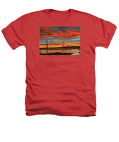 Newport Bridge Newport Rhode Island - Heathers T-Shirt