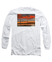 Newport Bridge Newport Rhode Island - Long Sleeve T-Shirt