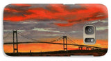 Newport Bridge Newport Rhode Island - Phone Case