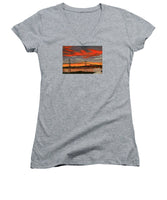 Newport Bridge Newport Rhode Island - Women's V-Neck
