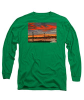 Newport Bridge Newport Rhode Island - Long Sleeve T-Shirt