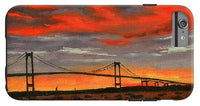 Newport Bridge Newport Rhode Island - Phone Case