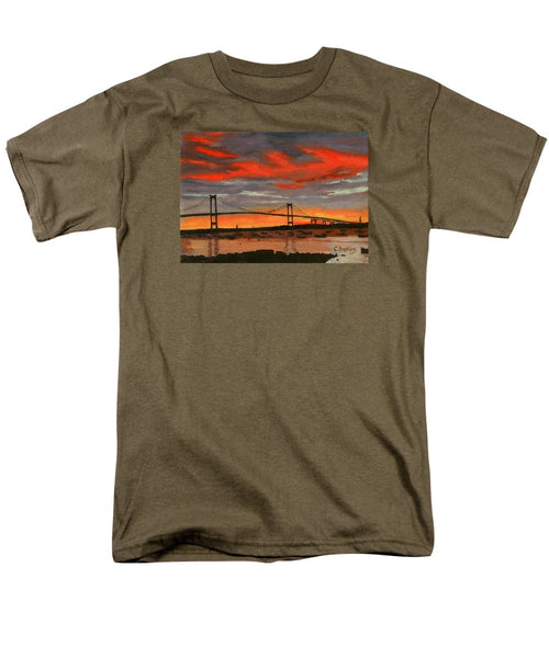 Newport Bridge Newport Rhode Island - Men's T-Shirt  (Regular Fit)