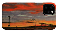Newport Bridge Newport Rhode Island - Phone Case