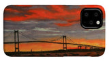 Newport Bridge Newport Rhode Island - Phone Case