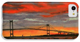 Newport Bridge Newport Rhode Island - Phone Case