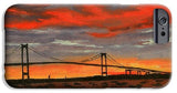 Newport Bridge Newport Rhode Island - Phone Case