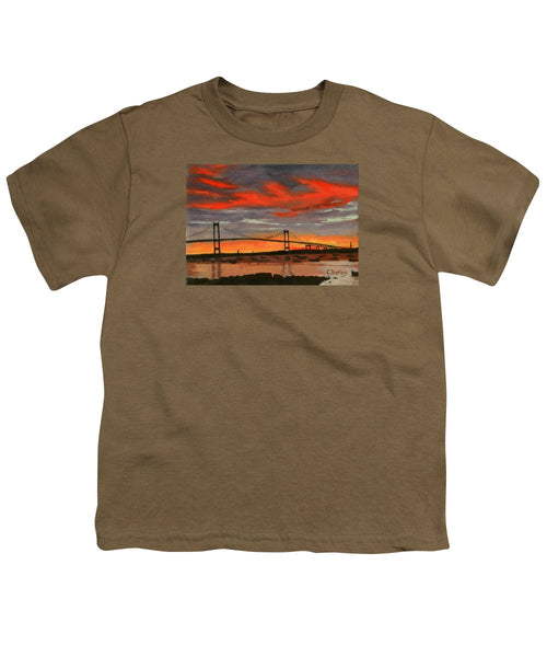 Newport Bridge Newport Rhode Island - Youth T-Shirt