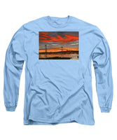 Newport Bridge Newport Rhode Island - Long Sleeve T-Shirt