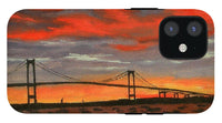 Newport Bridge Newport Rhode Island - Phone Case