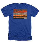 Newport Bridge Newport Rhode Island - Heathers T-Shirt