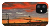 Newport Bridge Newport Rhode Island - Phone Case