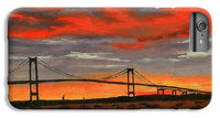 Newport Bridge Newport Rhode Island - Phone Case