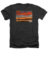 Newport Bridge Newport Rhode Island - Heathers T-Shirt