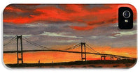 Newport Bridge Newport Rhode Island - Phone Case