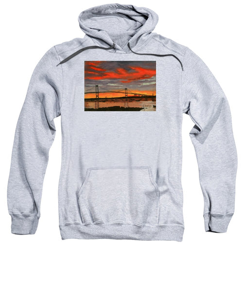 Newport Bridge Newport Rhode Island - Sweatshirt