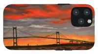 Newport Bridge Newport Rhode Island - Phone Case