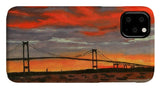 Newport Bridge Newport Rhode Island - Phone Case