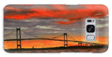 Newport Bridge Newport Rhode Island - Phone Case