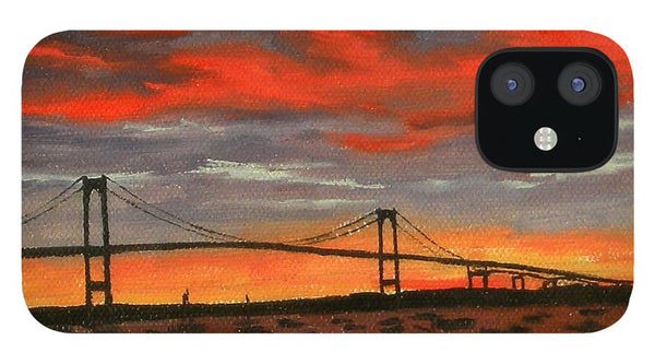Newport Bridge Newport Rhode Island - Phone Case