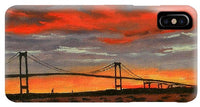 Newport Bridge Newport Rhode Island - Phone Case
